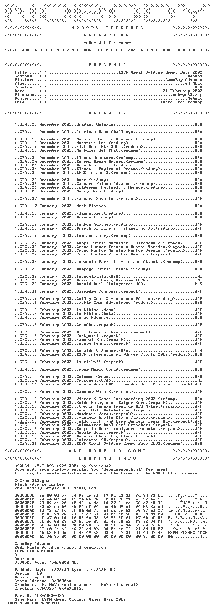 ESPN_Great_Outdoor_Games_Bass_2002_GBA_USA_redump_no_intro-NOBODY