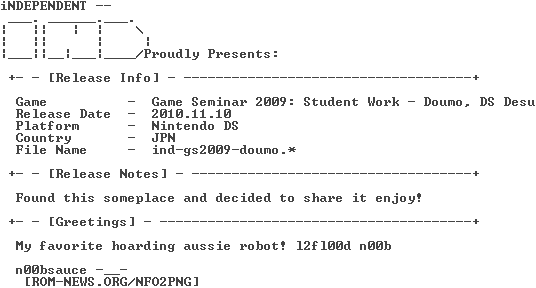 Game_Seminar_2009_Student_Work_-_Doumo_DS_Desu_JPN_NDS-iND