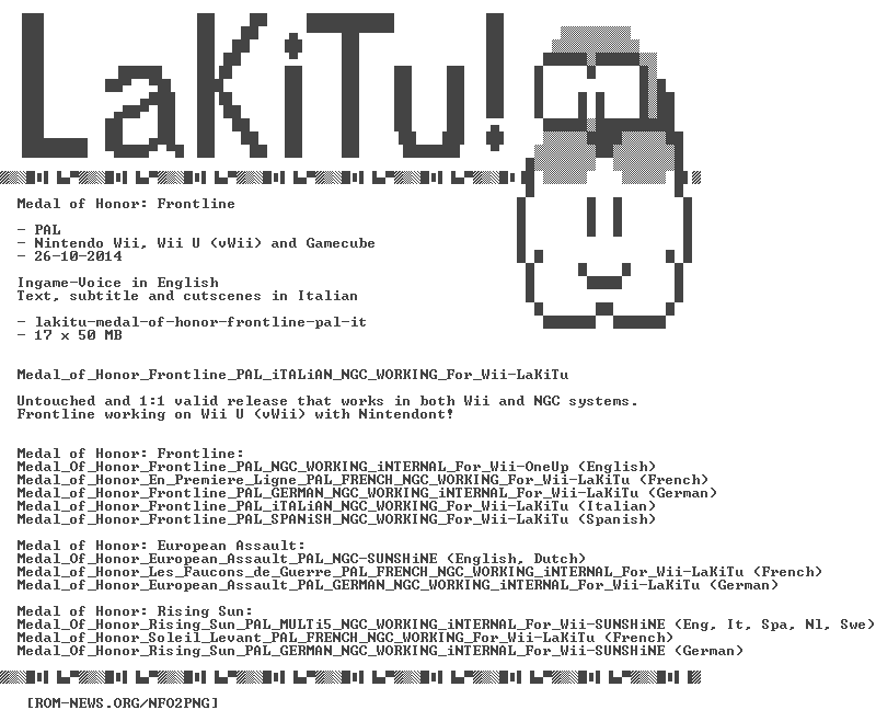 Medal_of_Honor_Frontline_PAL_iTALiAN_NGC_WORKING_For_Wii-LaKiTu