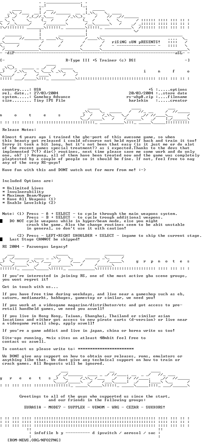 R-Type_III_Plus5_Trainer_USA_GBA-RS