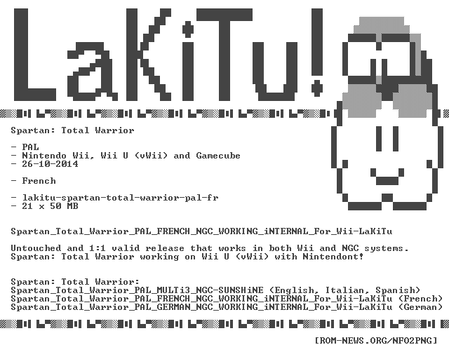 Spartan_Total_Warrior_PAL_FRENCH_NGC_WORKING_iNTERNAL_For_Wii-LaKiTu