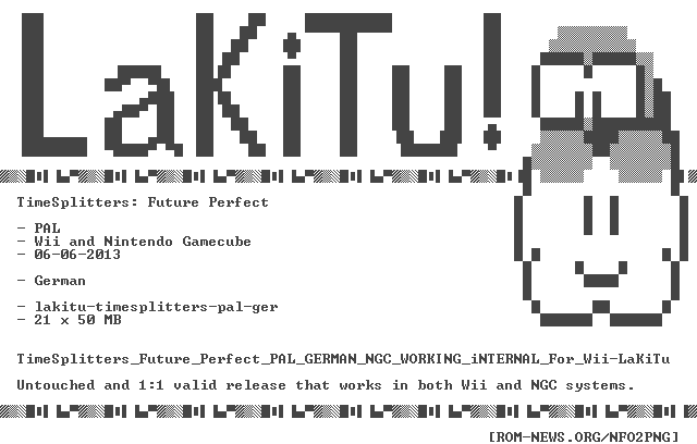 TimeSplitters_Future_Perfect_PAL_GERMAN_NGC_WORKING_iNTERNAL_For_Wii-LaKiTu