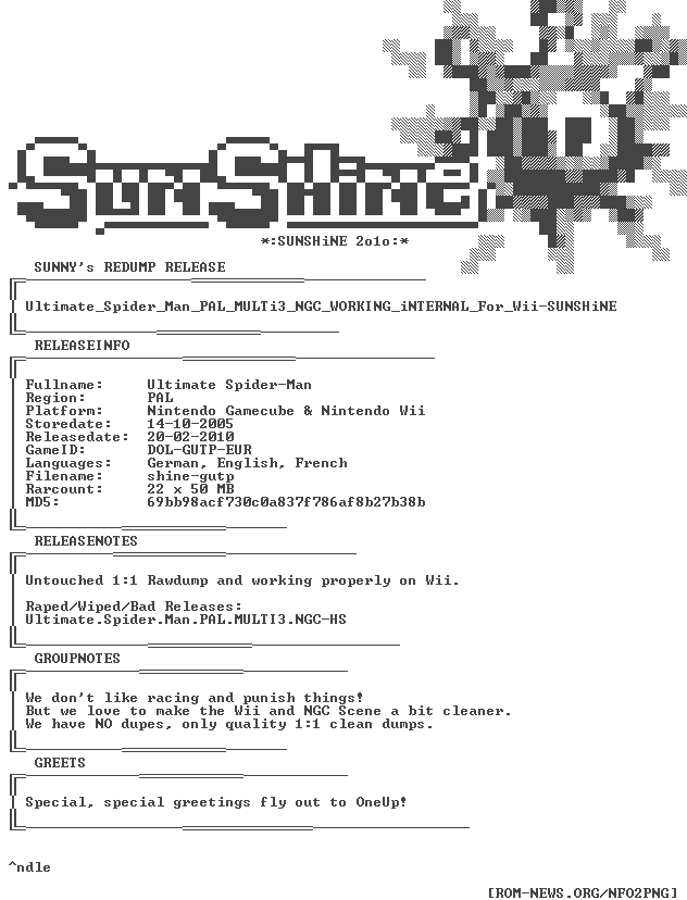 Ultimate_Spider_Man_PAL_MULTi3_NGC_WORKING_iNTERNAL_For_Wii-SUNSHiNE