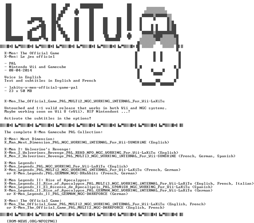 X-Men_The_Official_Game_PAL_MULTi2_NGC_WORKING_iNTERNAL_For_Wii-LaKiTu